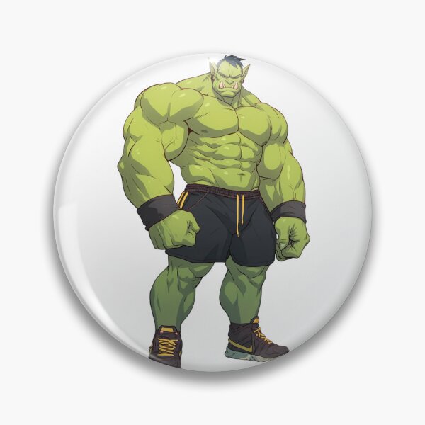 Item preview, Fitness Orc: Gym Workout Warrior designed and sold by bapupa.