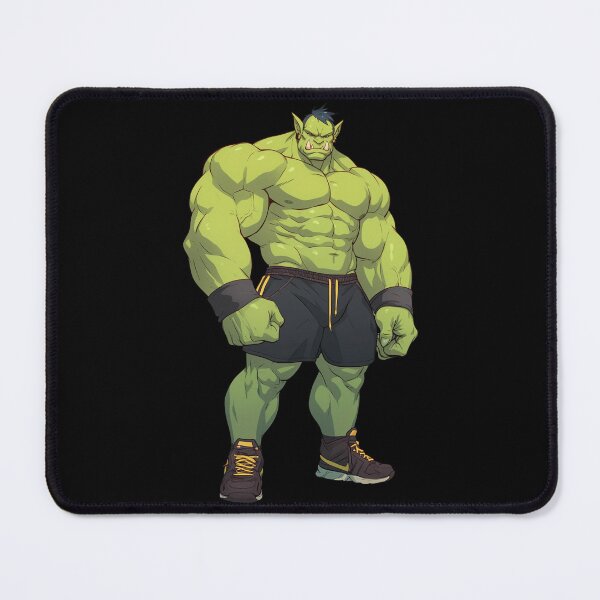 Item preview, Fitness Orc: Gym Workout Warrior designed and sold by bapupa.
