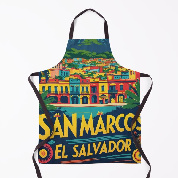 Item preview, San Marcos El Salvador Vintage Travel Tourism designed and sold by TravelersGems.