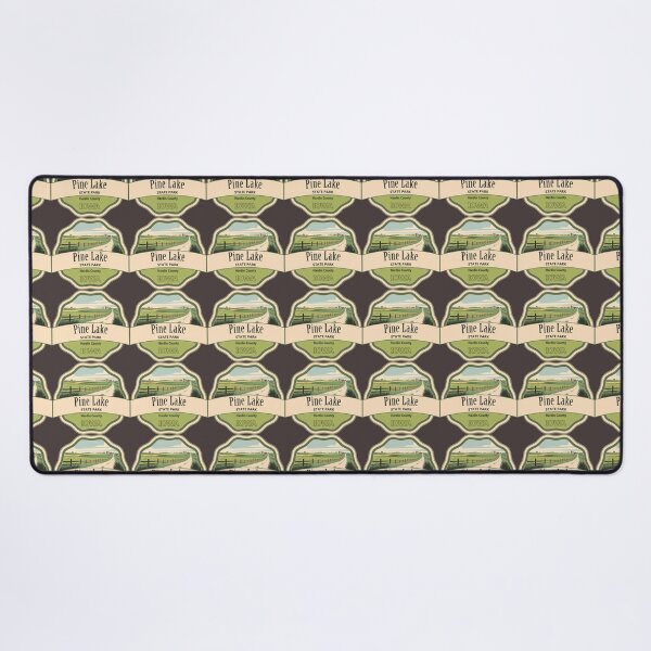 Item preview, Pine Lake State Park, Hardin County, Iowa designed and sold by Wanderful-roads.