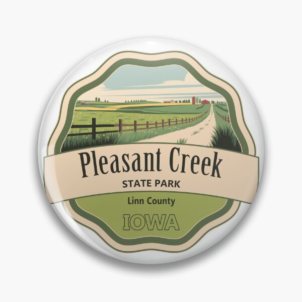 Item preview, Pleasant Creek State Recreation Area, Linn County, Iowa designed and sold by Wanderful-roads.