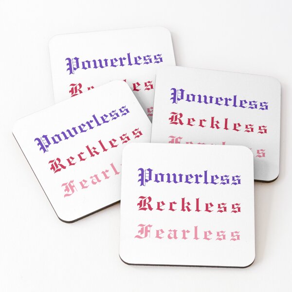 Item preview, powerless reckless fearless 2 designed and sold by slvbgn.