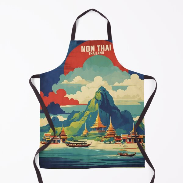 Item preview, Non Thai Thailand Vintage Retro Travel Tourism designed and sold by TravelersGems.