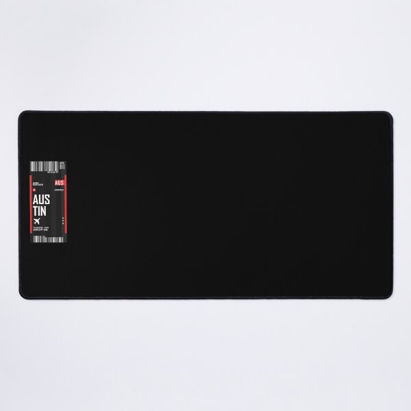 Item preview, Austin Boarding Pass Sticker designed and sold by TulipaGraphics.