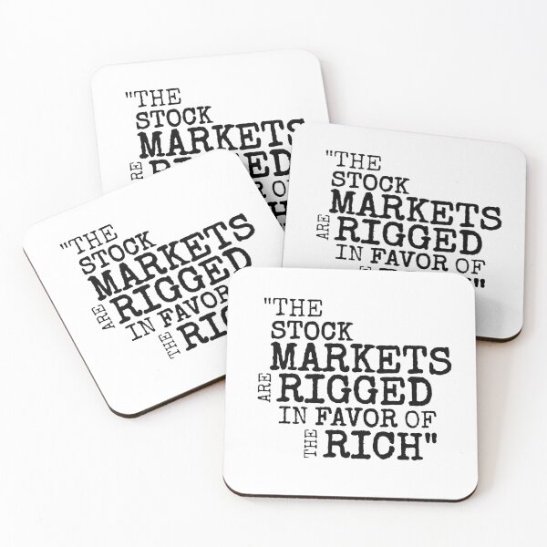 Item preview, The Stock Market Is Rigged In Favor Of The Rich designed and sold by RockFireMerch.