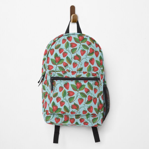 Item preview, Juicy Strawberries Blue designed and sold by Louise Thompson.