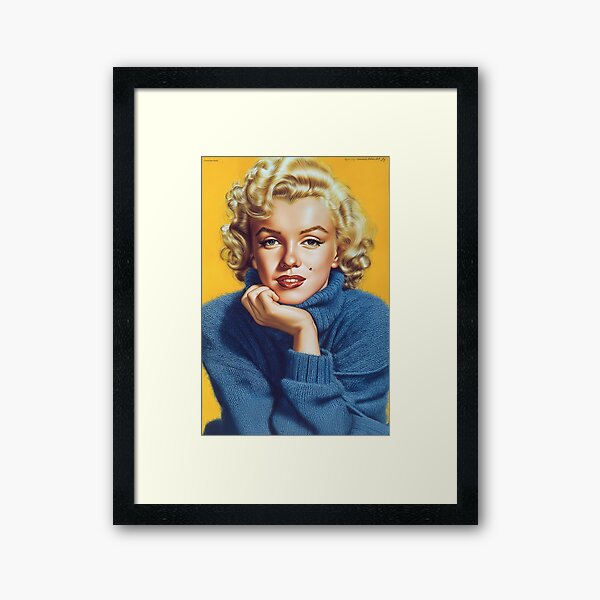Artikel-Vorschau von Marilyn Monroe: Zeitlose Schönheit im gemütlichen Retro-Stil, designt und verkauft von djovan.