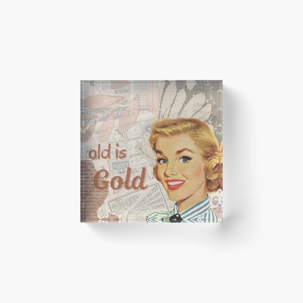 Item preview, old is gold designed and sold by Ayagamea.