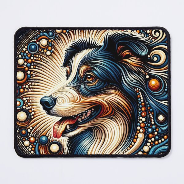 Item preview, Abstract Border Collie designed and sold by Wags & Tails.
