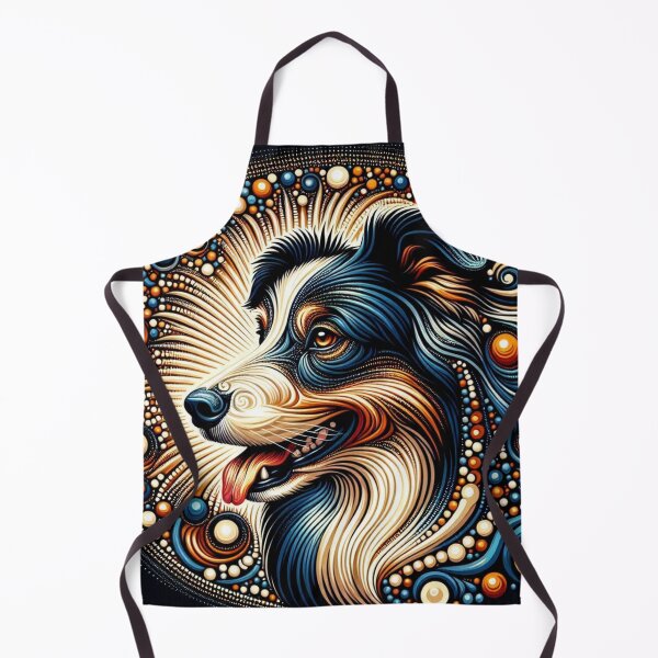 Item preview, Abstract Border Collie designed and sold by Wags & Tails.