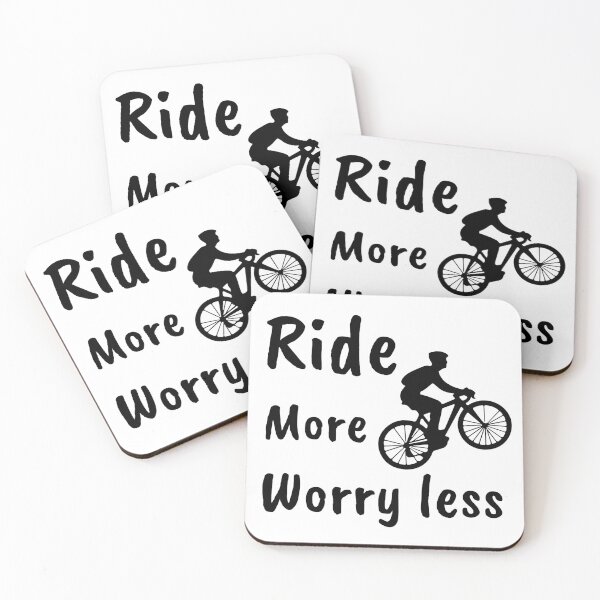 Item preview, Ride More Worry less designed and sold by StylesMingle.