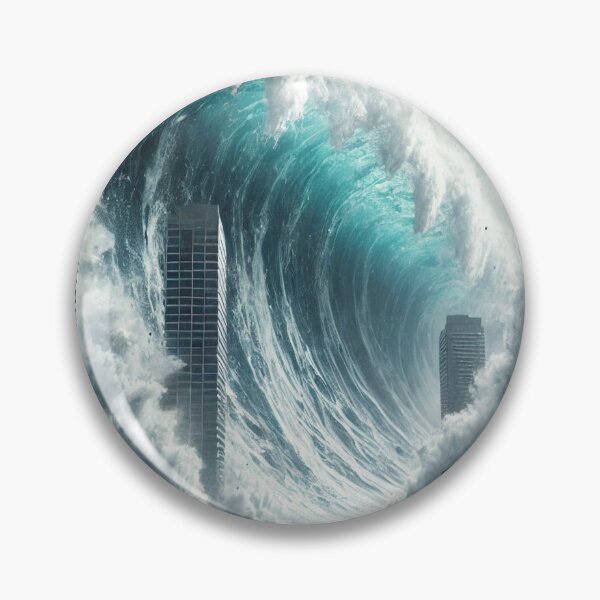 Item preview, Tsunami Apocalypse – The Ocean Takes Everything Back designed and sold by GalenaDeco.