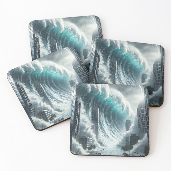 Item preview, Tsunami Apocalypse – The Ocean Takes Everything Back designed and sold by GalenaDeco.
