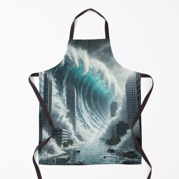 Item preview, Tsunami Apocalypse – The Ocean Takes Everything Back designed and sold by GalenaDeco.