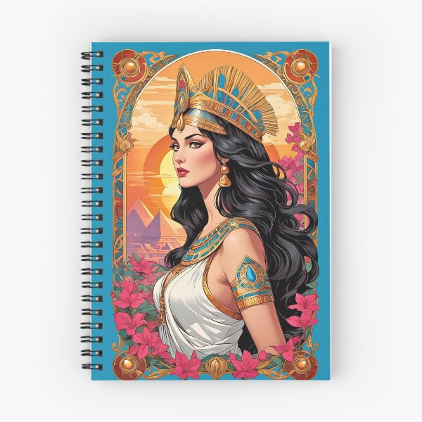 Item preview, Cleopatra the Radiant Queen of Ancient Egypt Poster designed and sold by BorgSpareParts.