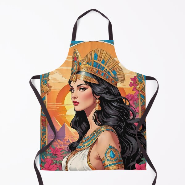 Item preview, Cleopatra the Radiant Queen of Ancient Egypt Poster designed and sold by BorgSpareParts.