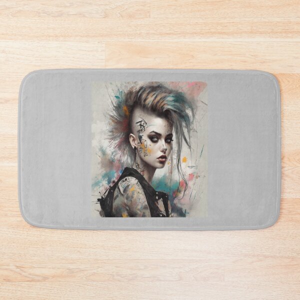 Item preview, Rebel Chic: The Beautiful Punk Style Girl designed and sold by Artisticanvas.
