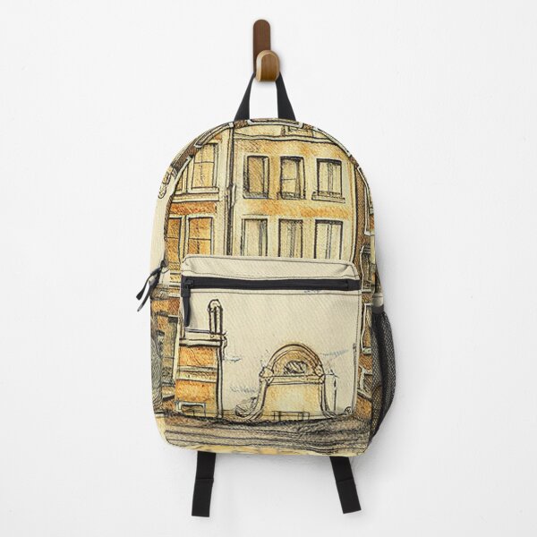 Item preview, Amsterdam canal houses illustation designed and sold by Photopat.