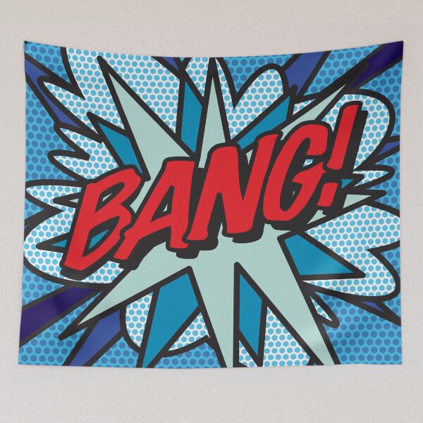 Item preview, BANG Comic Book Pop Art Modern Fun Graphic designed and sold by theimagezone.