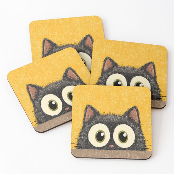 Item preview, Innocent Looking Cat With Soft Color Background designed and sold by Piotrek0001.