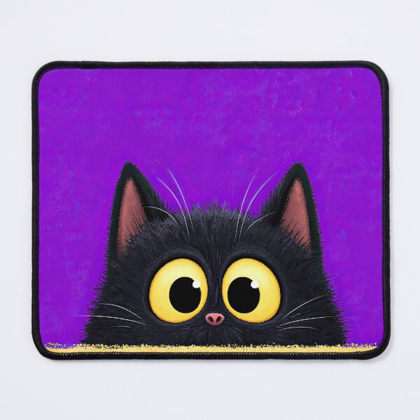 Item preview, Adorable Cat With Big Eyes And Fluffy Fur designed and sold by Piotrek0001.