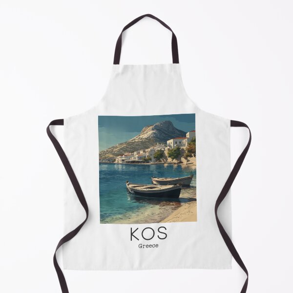 Item preview, A Vintage Travel Art of Kos - Greece  designed and sold by GoodOldVintage.