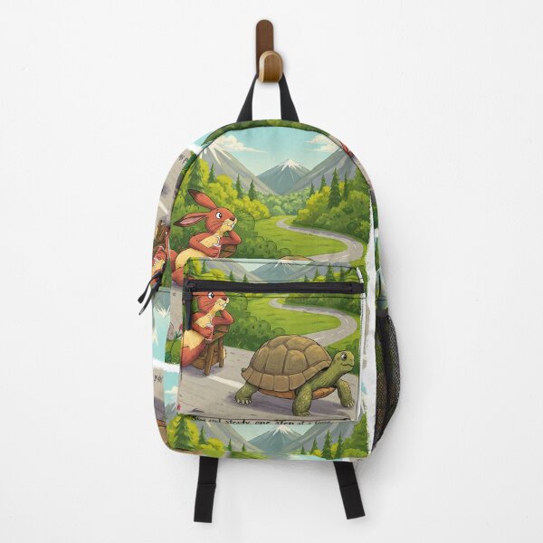 Item preview, The Tortoise and the Hare – A Timeless Lesson designed and sold by ZyloVibes.