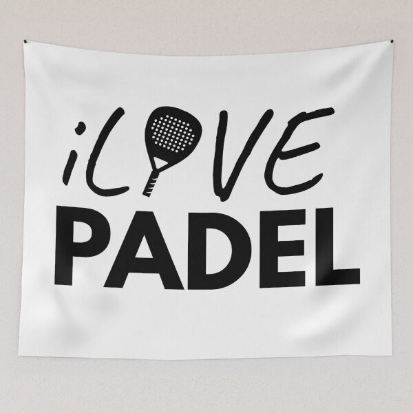 Item preview, I Love Padel designed and sold by Anniko Art Studio.