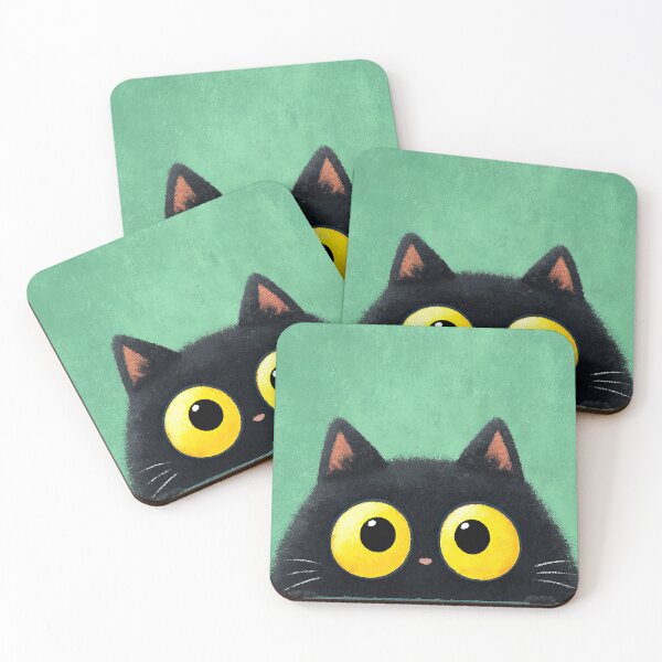 Item preview, Bright Eyed Kitten With Soft Green Background Texture designed and sold by Piotrek0001.