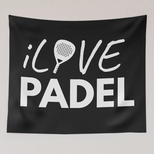Item preview, I Love Padel designed and sold by Anniko Art Studio.
