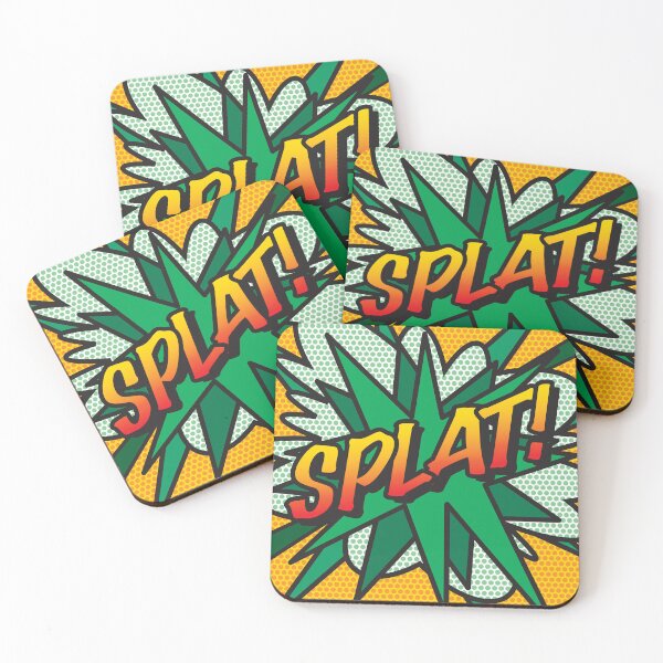 Item preview, SPLAT Comic Book Pop Art Modern Retro Fun designed and sold by theimagezone.