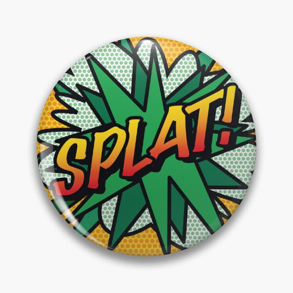 Item preview, SPLAT Comic Book Pop Art Modern Retro Fun designed and sold by theimagezone.