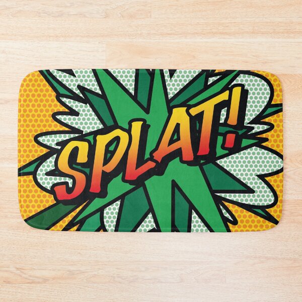 Item preview, SPLAT Comic Book Pop Art Modern Retro Fun designed and sold by theimagezone.