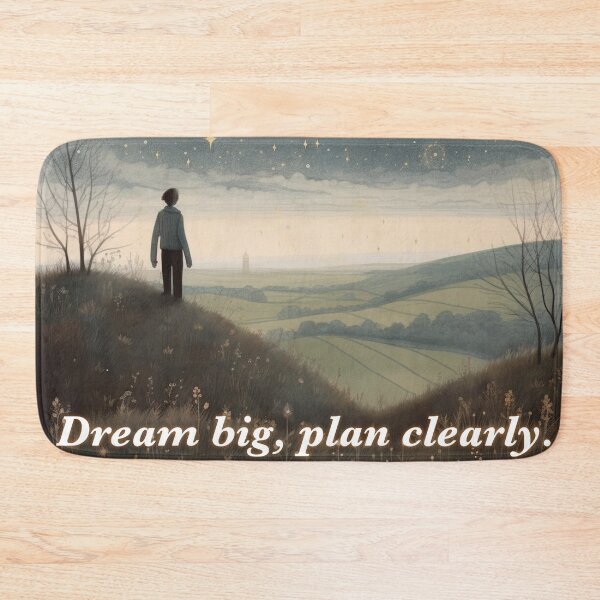 Item preview, Dream big, plan clearly. designed and sold by fanzen69.