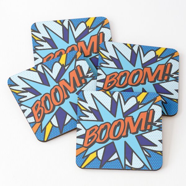 Item preview, BOOM Comic Book Pop Art Modern Fun Retro designed and sold by theimagezone.