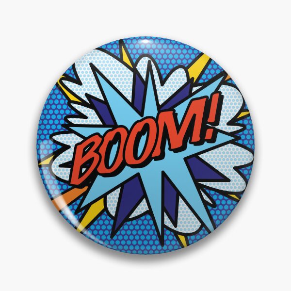 Item preview, BOOM Comic Book Pop Art Modern Fun Retro designed and sold by theimagezone.
