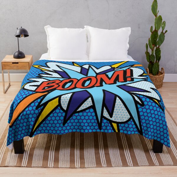 Item preview, BOOM Comic Book Pop Art Modern Fun Retro designed and sold by theimagezone.