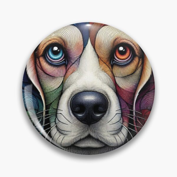 Item preview, Beagle Abstract Art  designed and sold by Wags & Tails.