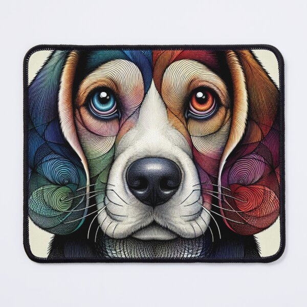 Item preview, Beagle Abstract Art designed and sold by Wags & Tails.