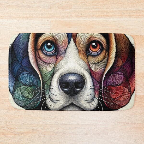 Item preview, Beagle Abstract Art  designed and sold by Wags & Tails.