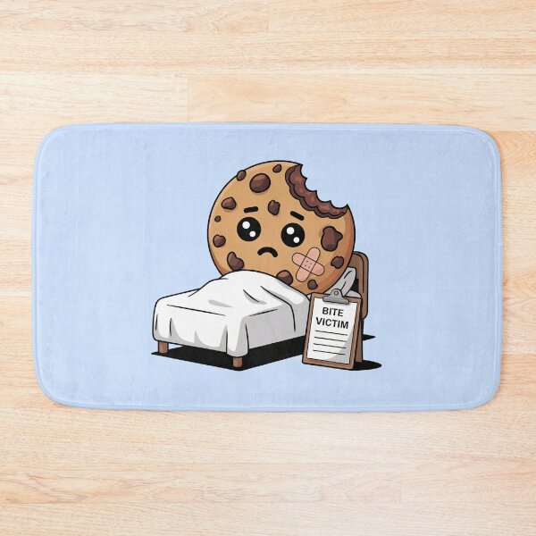 Item preview, Bite Victim – Cute Injured Cookie Cartoon Design designed and sold by Sepinik.