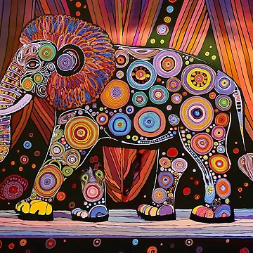 Artwork thumbnail, Psychedelic - Raloel by Raloel Art
