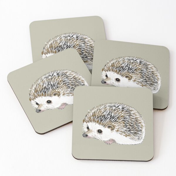 Artikelvorschau, Igel, süße Critter digitale Kunst Illustration entworfen und verkauft von JoyfulWhimsy.