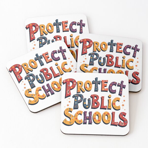 Item preview, Protect public schools - teacher education back to school   designed and sold by SkeletonsDanger.