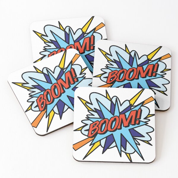 Item preview, BOOM Comic Book Flash Pop Art Modern Fun Retro designed and sold by theimagezone.
