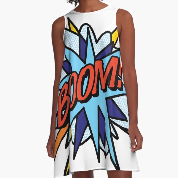 Item preview, BOOM Comic Book Flash Pop Art Modern Fun Retro designed and sold by theimagezone.