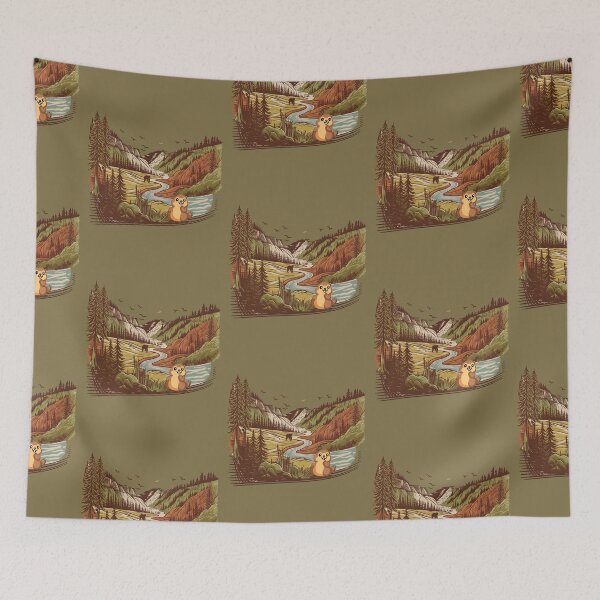 Item preview,   Wildlife Trees Outdoors Nature Retro designed and sold by box-artshop.