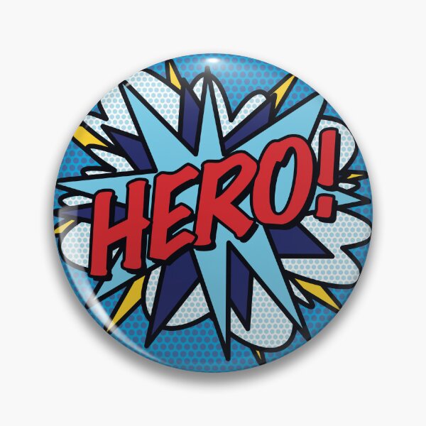 Item preview, HERO Comic Book Pop Art Modern Fun Retro designed and sold by theimagezone.