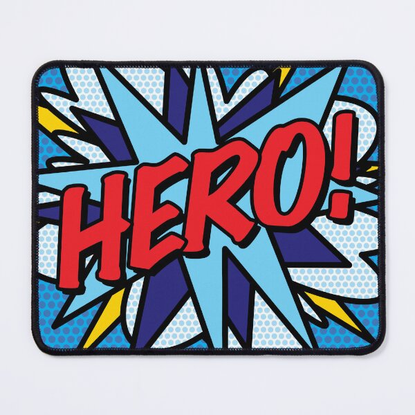 Item preview, HERO Comic Book Pop Art Modern Fun Retro designed and sold by theimagezone.