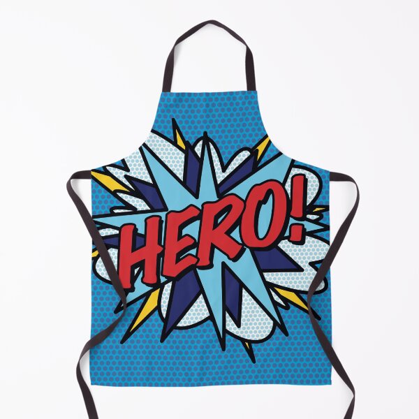 Item preview, HERO Comic Book Pop Art Modern Fun Retro designed and sold by theimagezone.